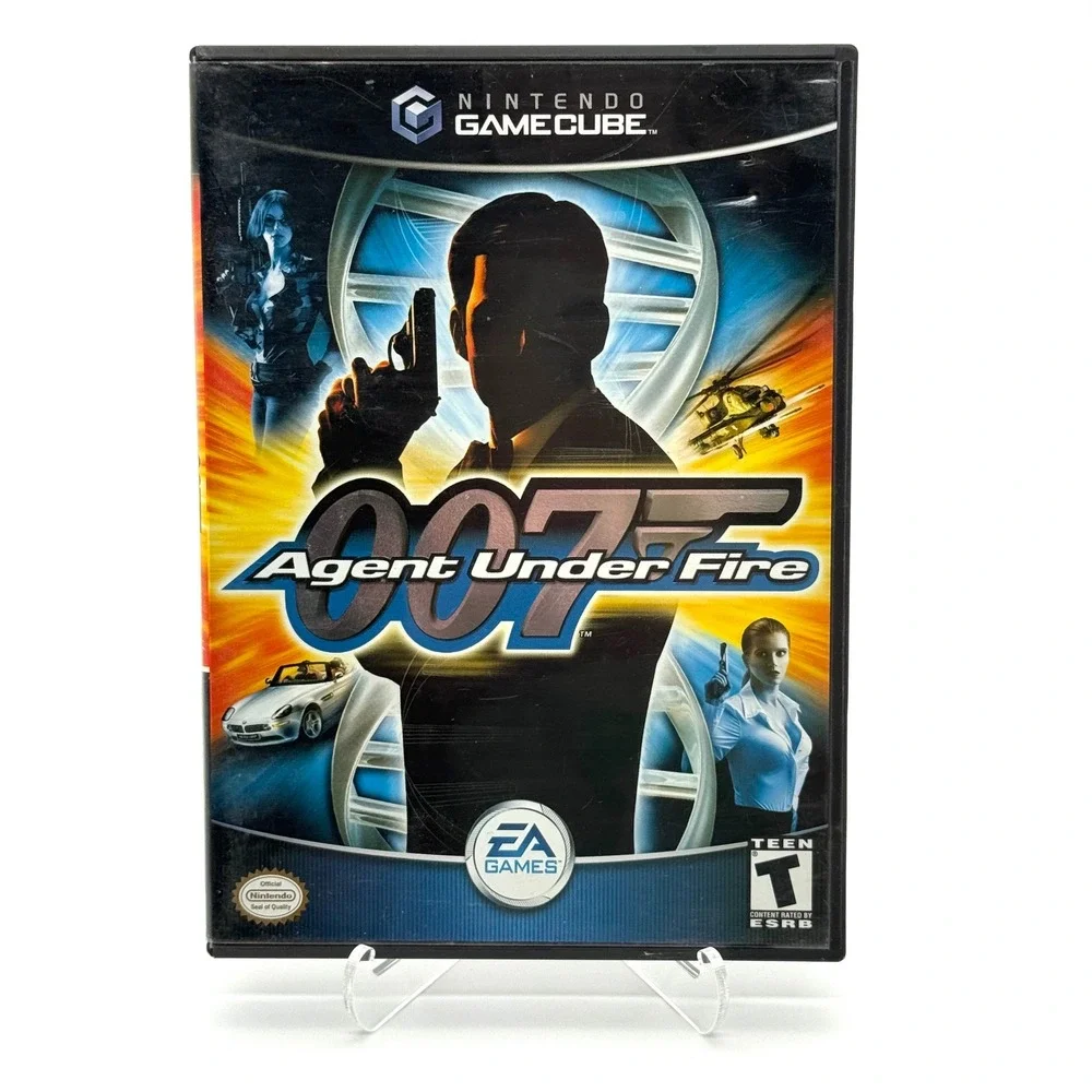 James Bond 007 Agent Under Fire Nintendo GameCube Game with Case
